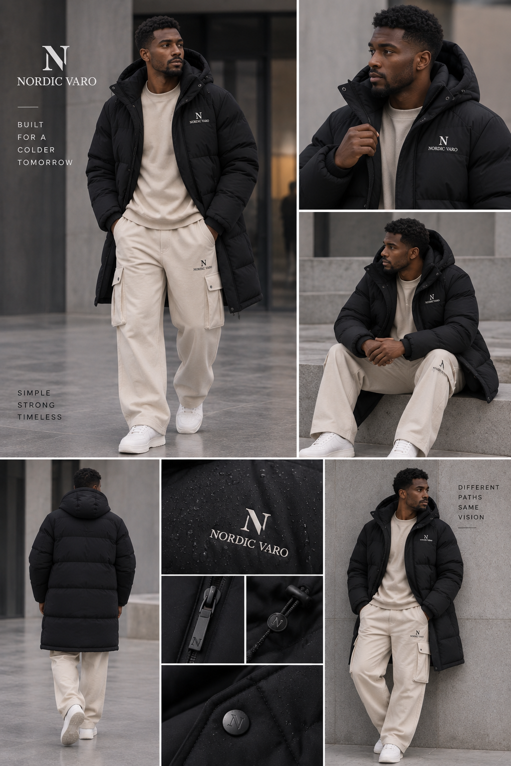 Nordic Varo Winter Puffer Jacket