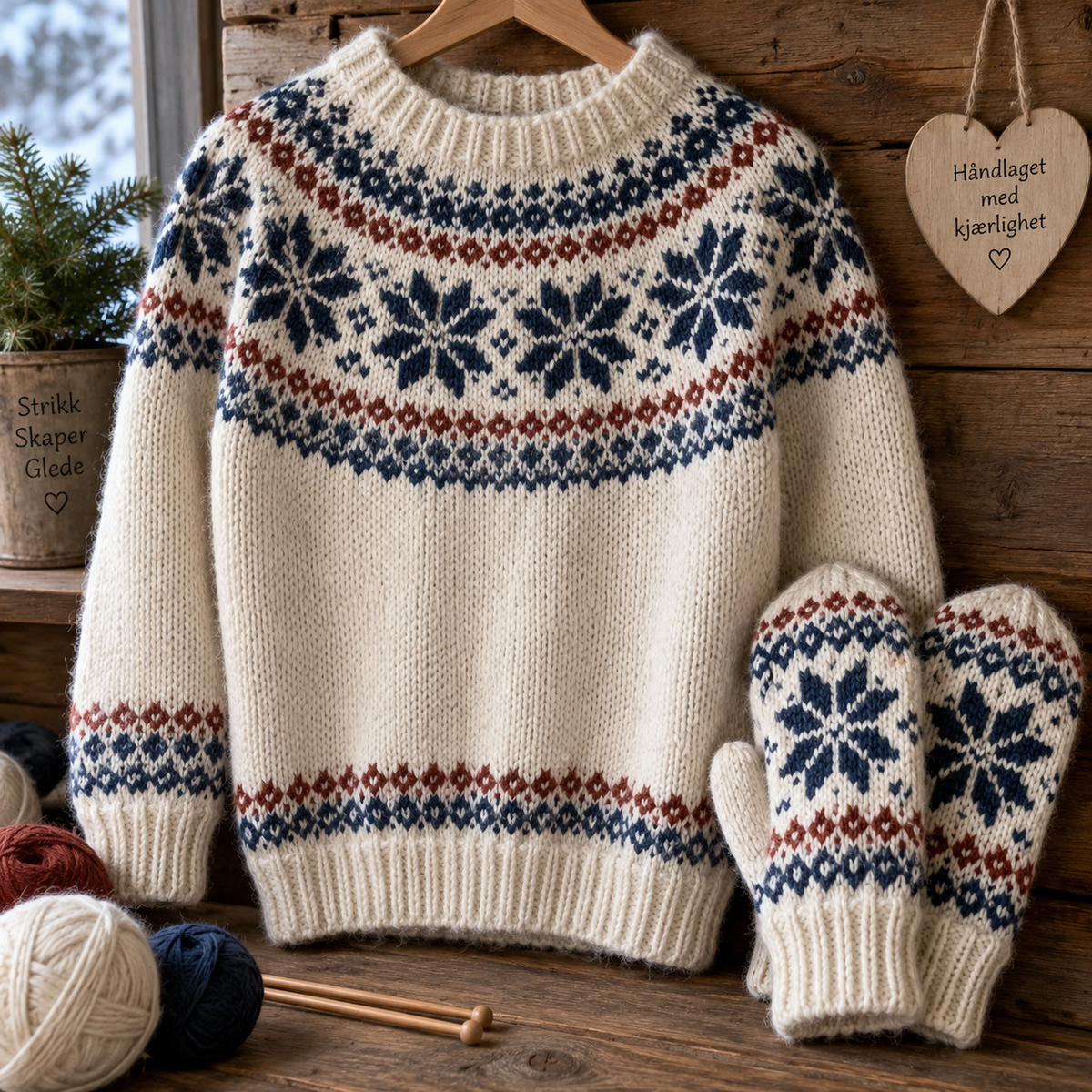 Nordicvaro Nordic Knit Mittens