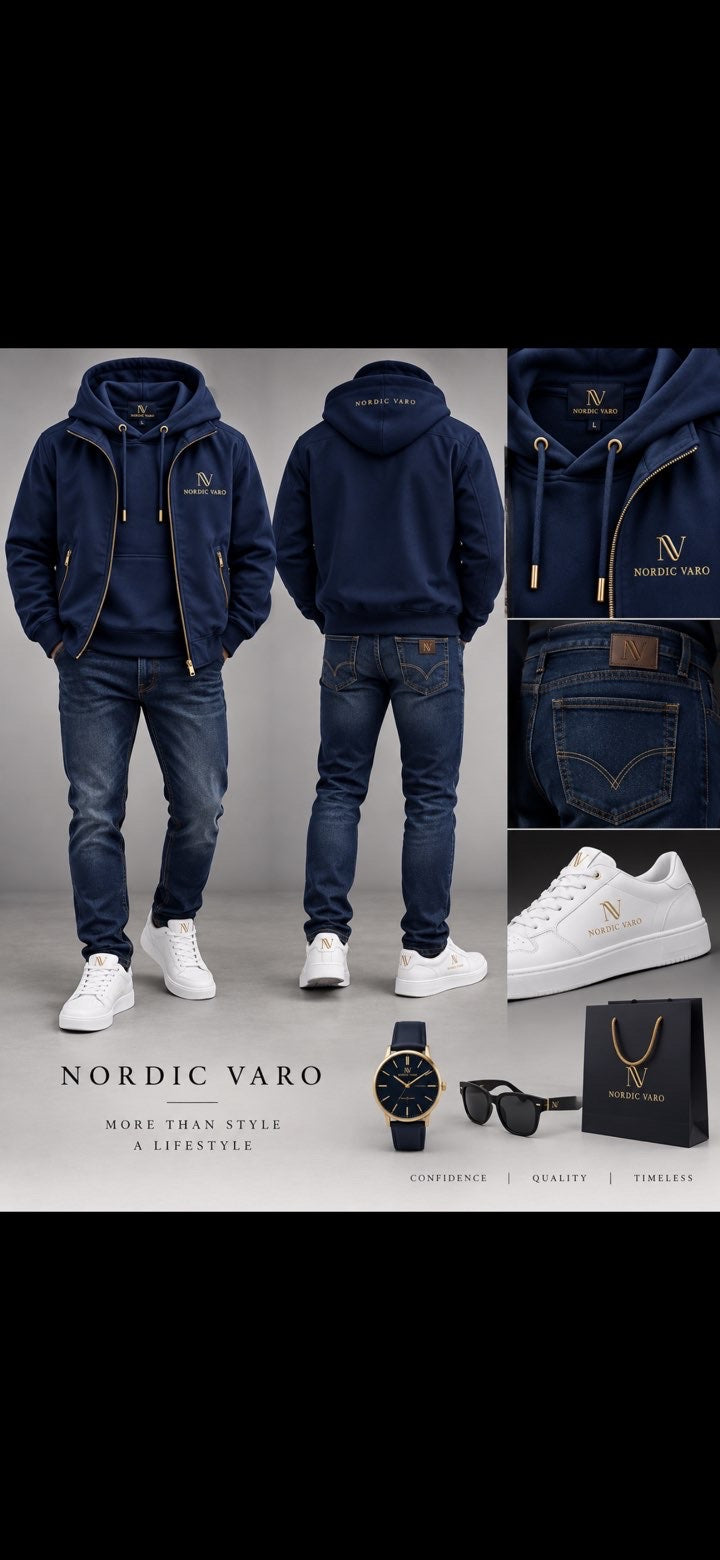 Our Classic Hoodie + Signature Cargo Trousers