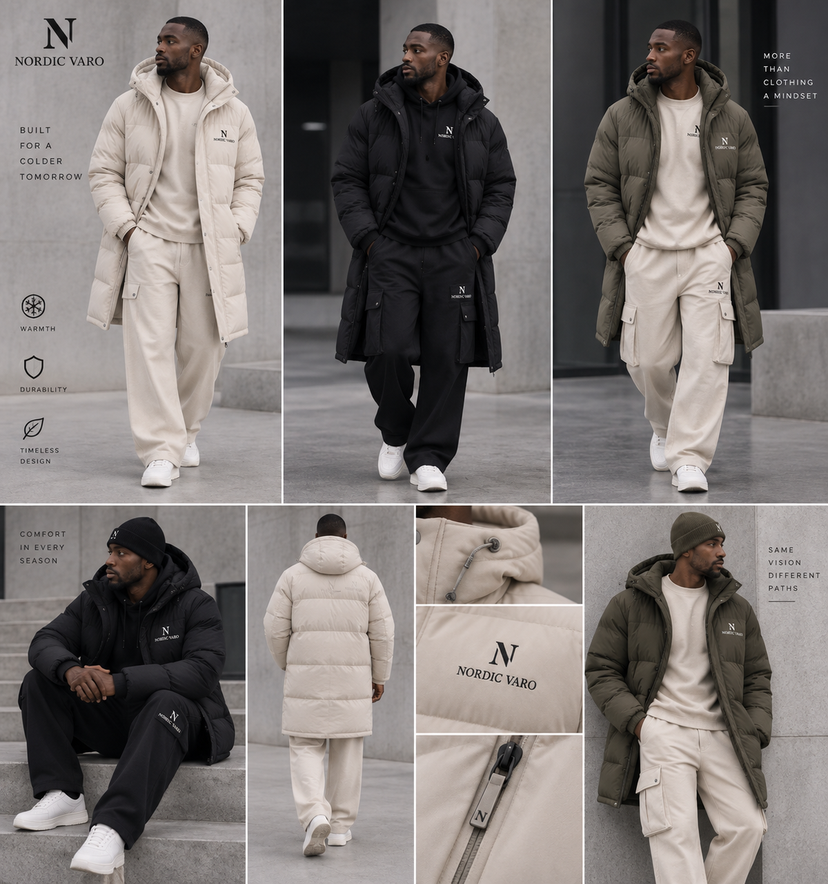 Nordic Varo Winter Puffer Jacket